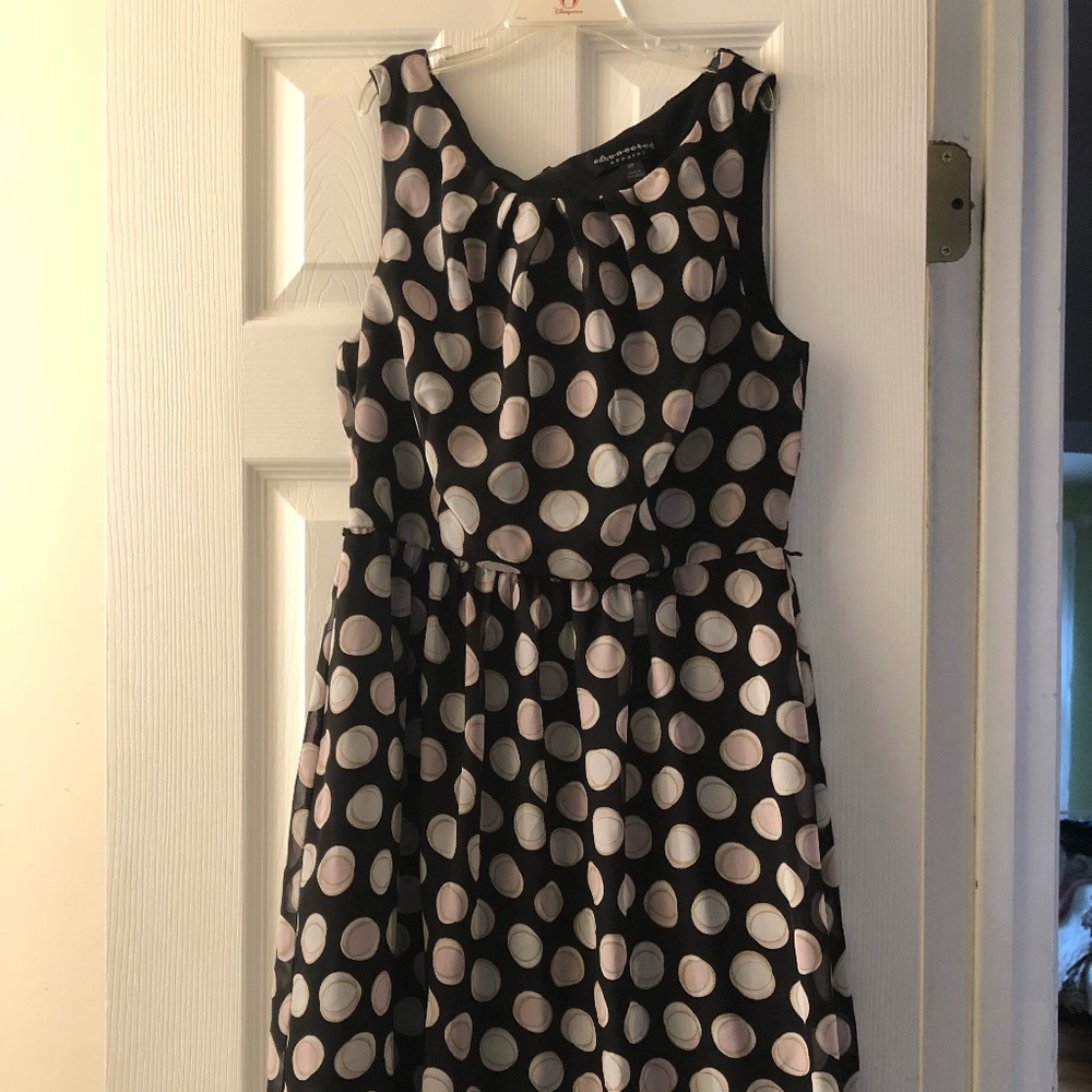 Sheer black dress